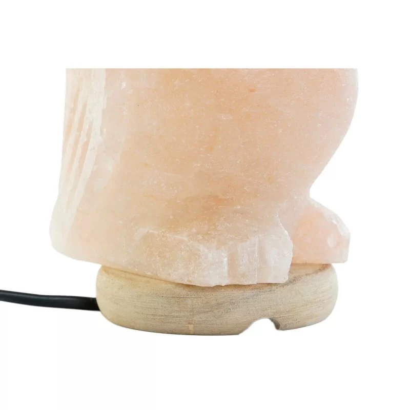 Desk lamp DKD Home Decor Pink Salt Acacia 15 W...