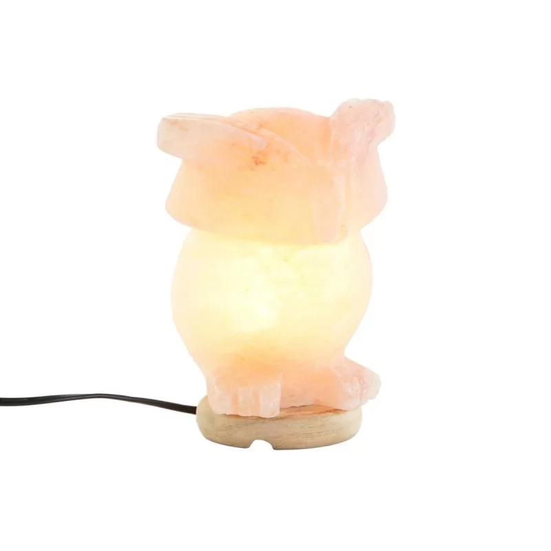 Desk lamp DKD Home Decor Pink Salt Acacia 15 W...