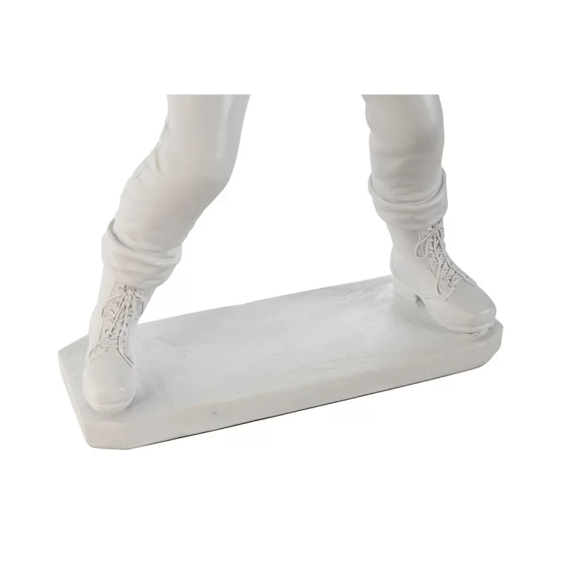 Desk lamp Home ESPRIT White Golden Resin 220 V...