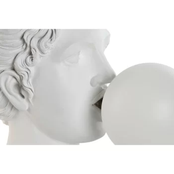 Desk lamp Home ESPRIT White Resin Plastic 220 V 20 x 36 x... 2