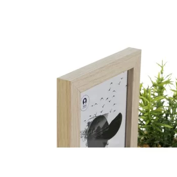 Photo frame Home ESPRIT Natural MDF Wood Scandinavian 25... 2