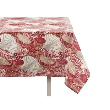 Tablecloth Beige Maroon Thin canvas (140 x 180 cm) 2