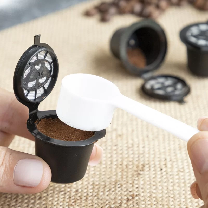 Set of 3 Reusable Coffee Capsules Recoff...