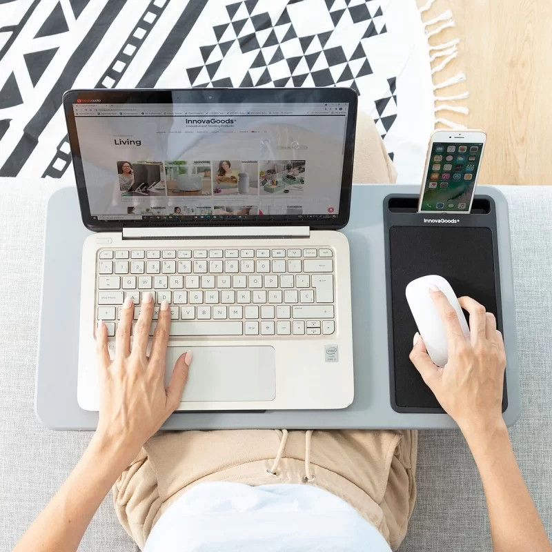 Portable Laptop Desk with XL Cushion Deskion...