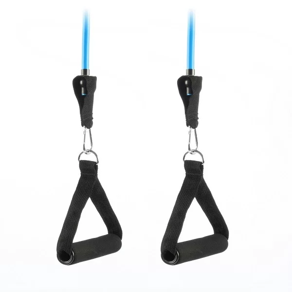 Set of Resistance Bands with Accessories and Exercise Guide Tribainer InnovaGoods (pack of 3)