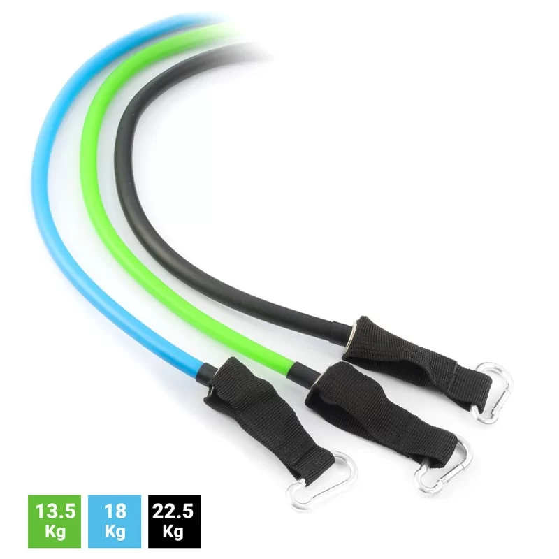 Set of Resistance Bands with Accessories and...