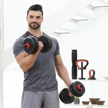 6-in-1 Set of Adjustable Weights with Exercise Guide... 2