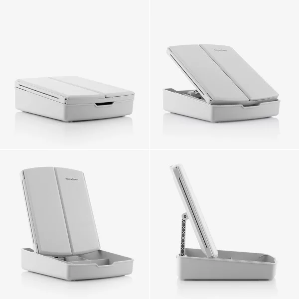 3-In-1 Folding LED Mirror with Make-up Organiser Panomir InnovaGoods