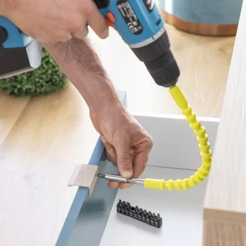 Flexible Magnetic Screwdriver Extender with Accessories...