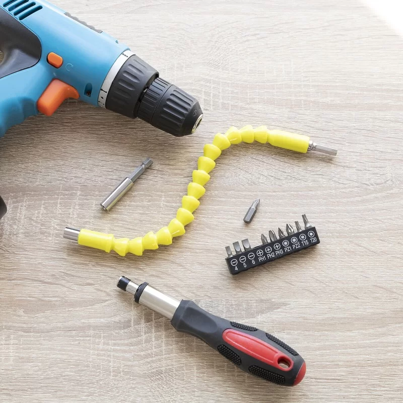 Flexible Magnetic Screwdriver Extender with...