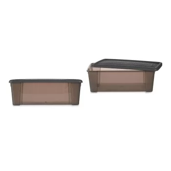 Box with cover Stefanplast Elegance Grey 19,5 x 11,5 x 33... 2