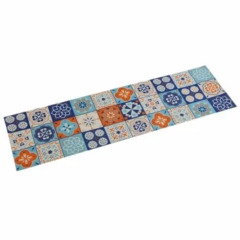 Table Runner Versa Mosaic Orange Polyester (44,5 x 0,5 x...