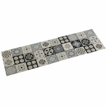 Table Runner Versa Mosaic Black Polyester (44,5 x 0,5 x...