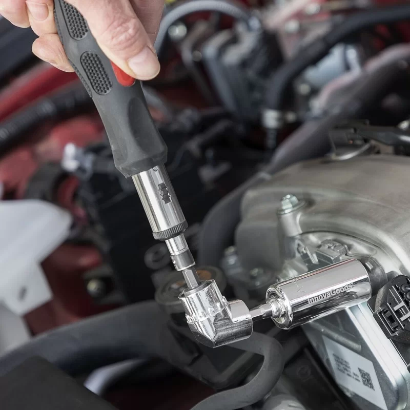 Universal Socket Wrench with Accessories...