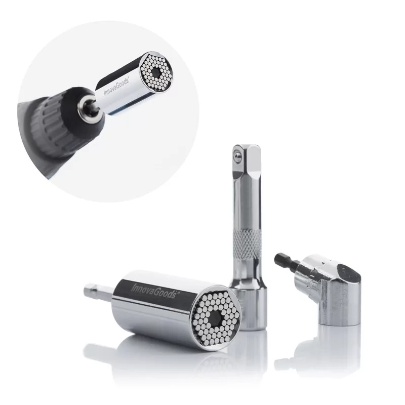 Universal Socket Wrench with Accessories...