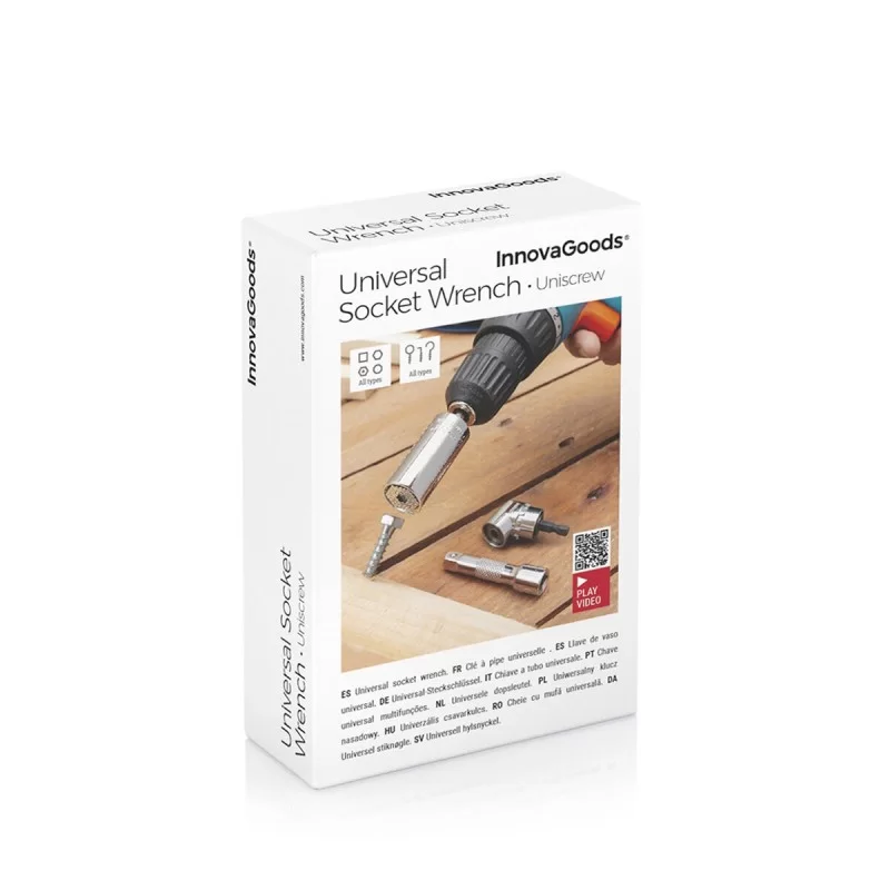 Universal Socket Wrench with Accessories...