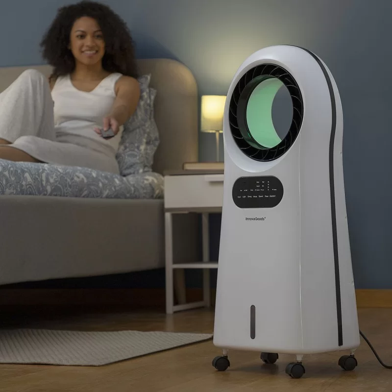 Bladeless, Evaporative Air Conditioner with LED...