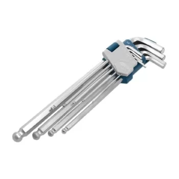 Allen Key Set Ferrestock 1,5 - 2 - 2,5 - 3 - 4 - 5 - 6 -...