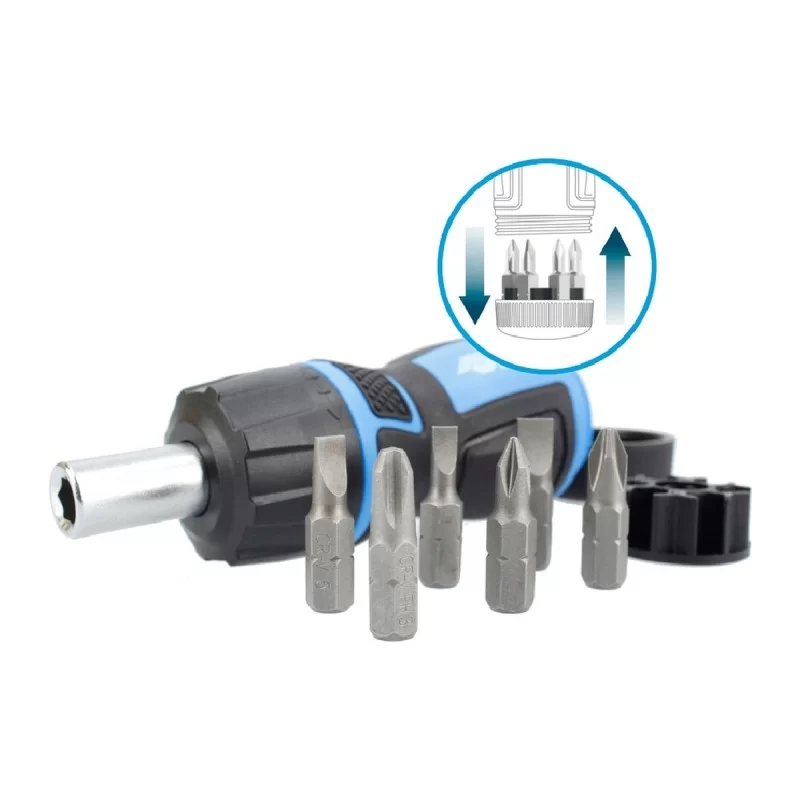 Screwdriver Set Ferrestock Carraca screwdriver...