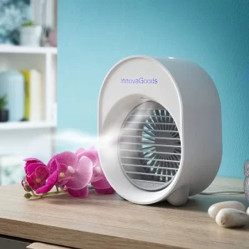 Mini Ultrasound Air Cooler-Humidifier with LED Koolizer... 2