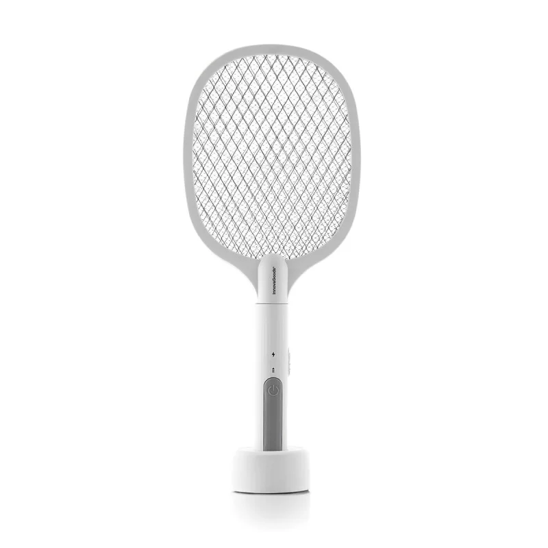 2-in-1 Rechargeable Insect Killing Racket with...