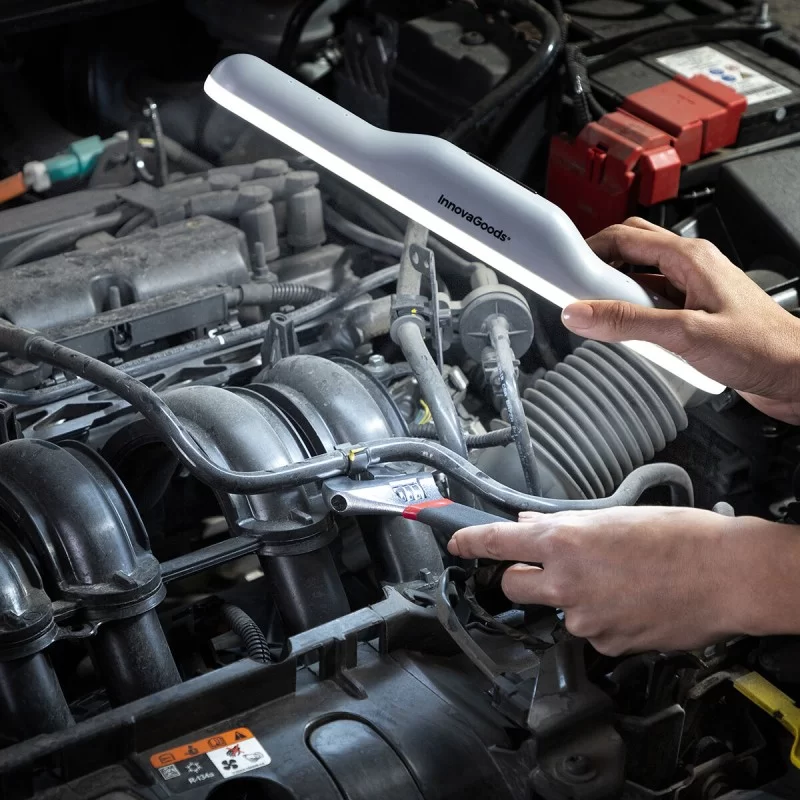 2-In-1 Rechargeable Magnetic LED Lamp Lamal...