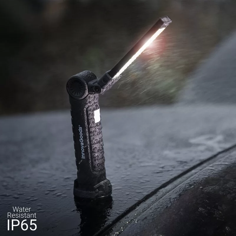 5-In-1 Rechargeable Magnetic LED Torch Litooler...