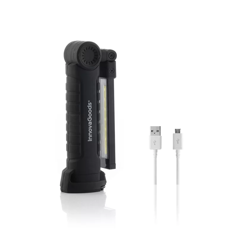 5-In-1 Rechargeable Magnetic LED Torch Litooler...