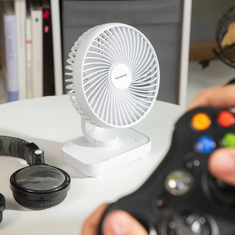 Rechargeable Desk Fan Fanrec InnovaGoods Ø5,4''...