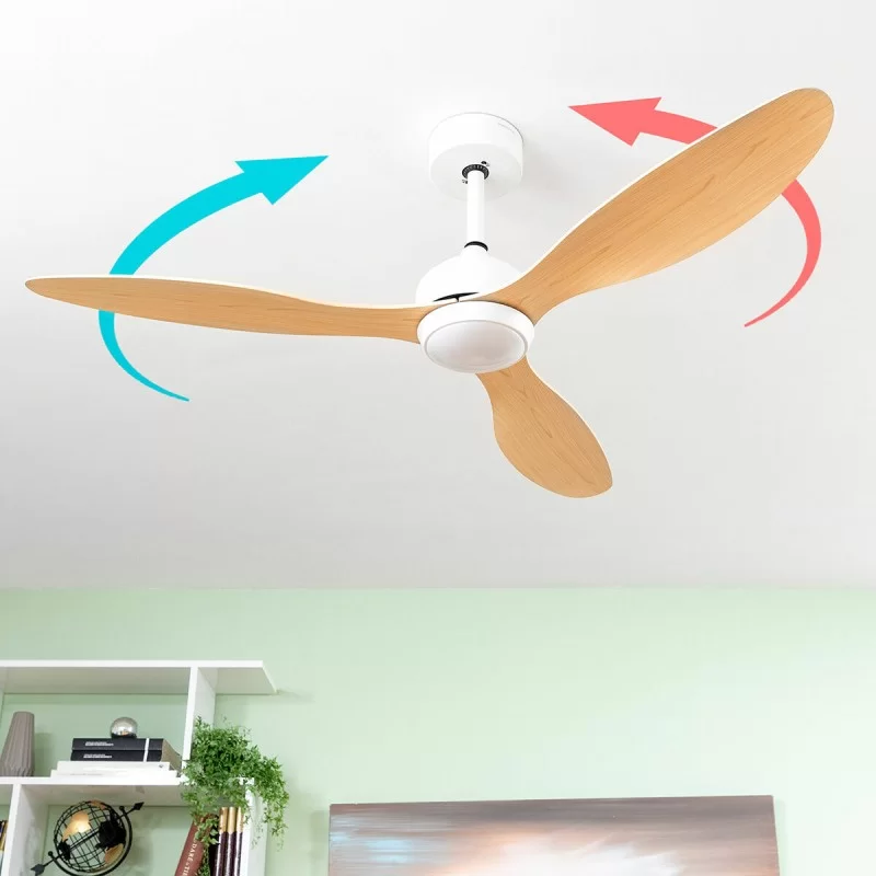 LED Ceiling Fan with 3 ABS Blades Wuled...