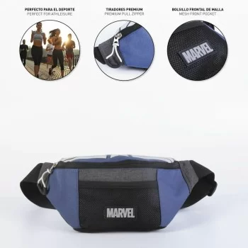 Belt Pouch Marvel Blue (27 x 15 x 9 cm) 2