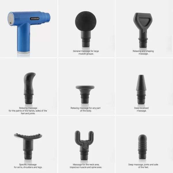 Mini Muscle Relaxation and Recovery Gun Relmux InnovaGoods