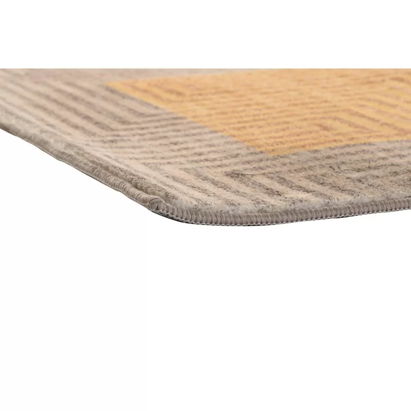Carpet DKD Home Decor Yellow (60 x 240 x 0,7 cm)