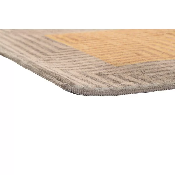 Carpet DKD Home Decor Yellow (60 x 240 x 0,7 cm)