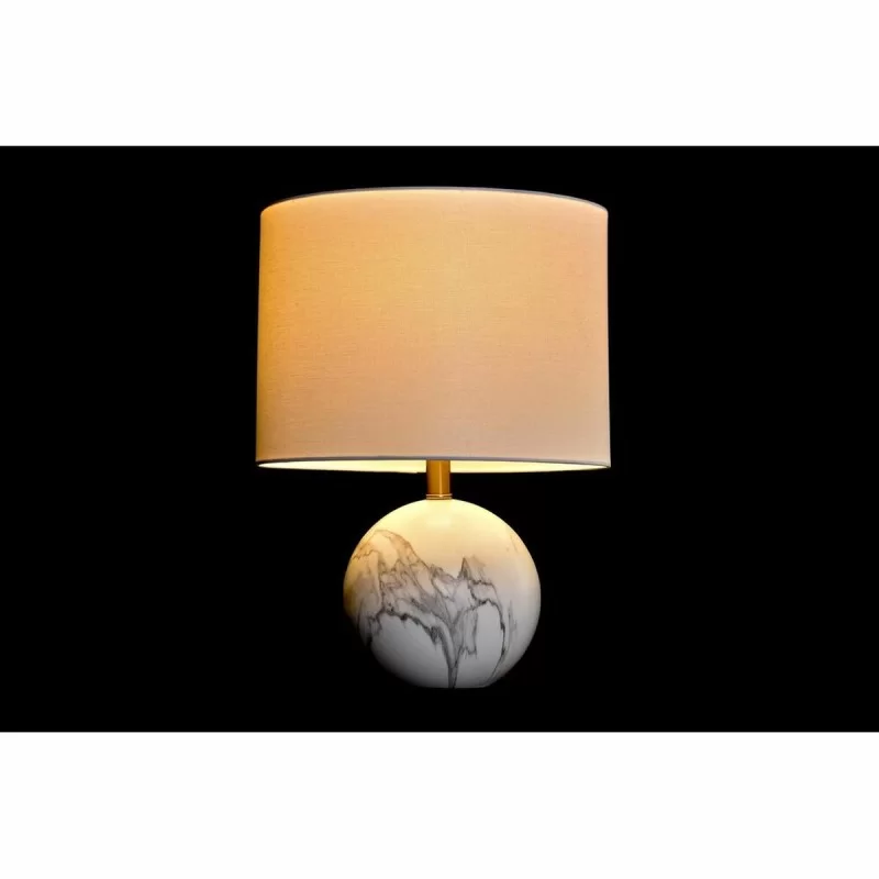 Desk lamp DKD Home Decor White Golden Metal 50...