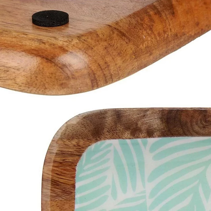 Centerpiece Leaf of a plant 45 x 15 cm White...