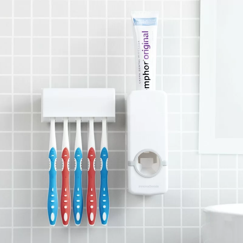 Toothpaste Dispenser and Holder Diseeth...