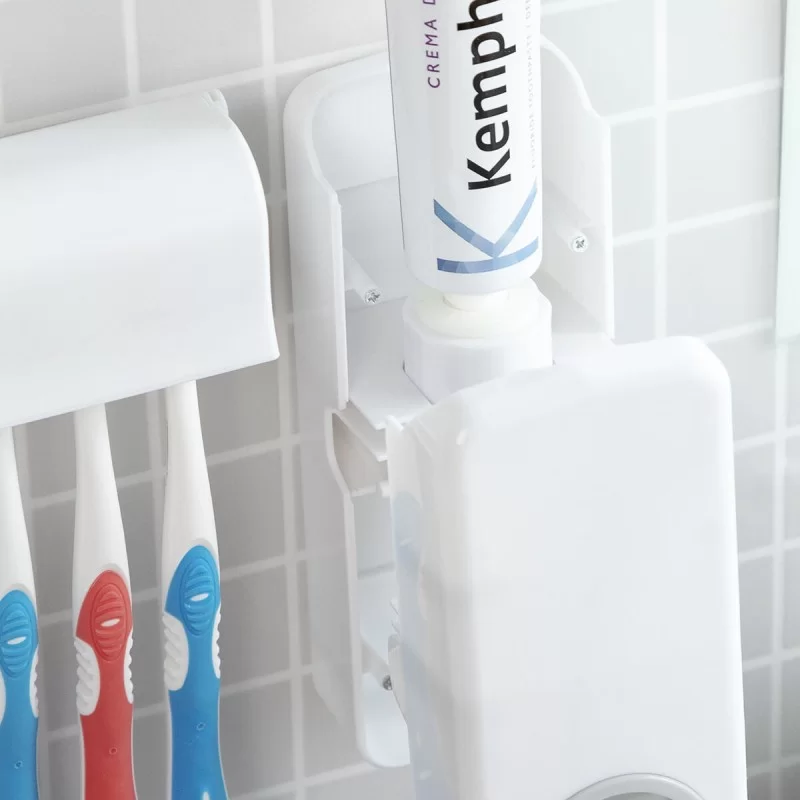 Toothpaste Dispenser and Holder Diseeth...
