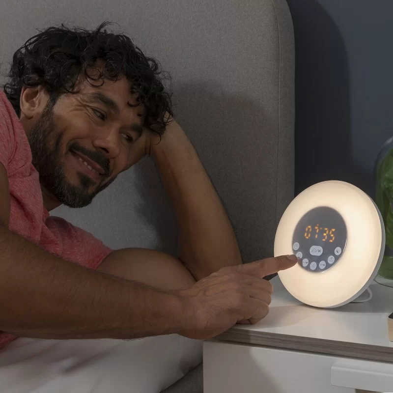 Sunrise Alarm Clock with Speaker Slockar...