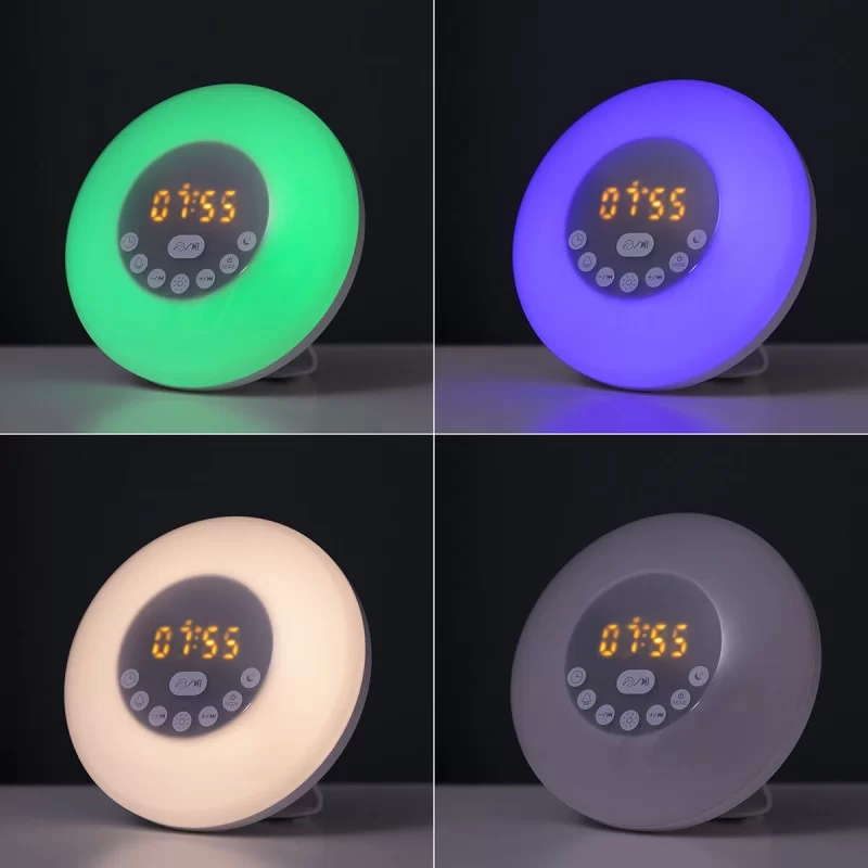 Sunrise Alarm Clock with Speaker Slockar...