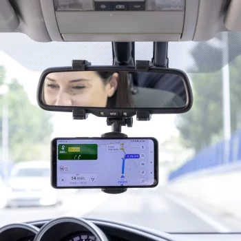 Smartphone Holder for Rearview Mirror Stropp InnovaGoods 2