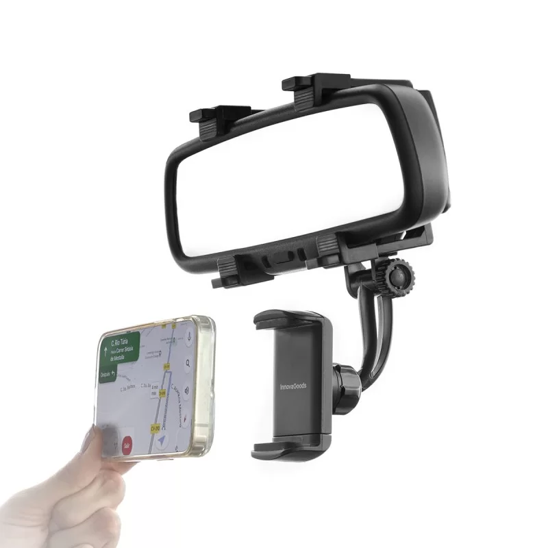 Smartphone Holder for Rearview Mirror Stropp...