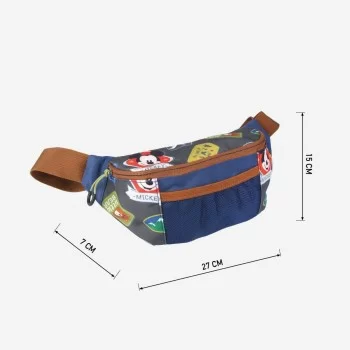 Belt Pouch Mickey Mouse Blue (27 x 15 x 9 cm) 2