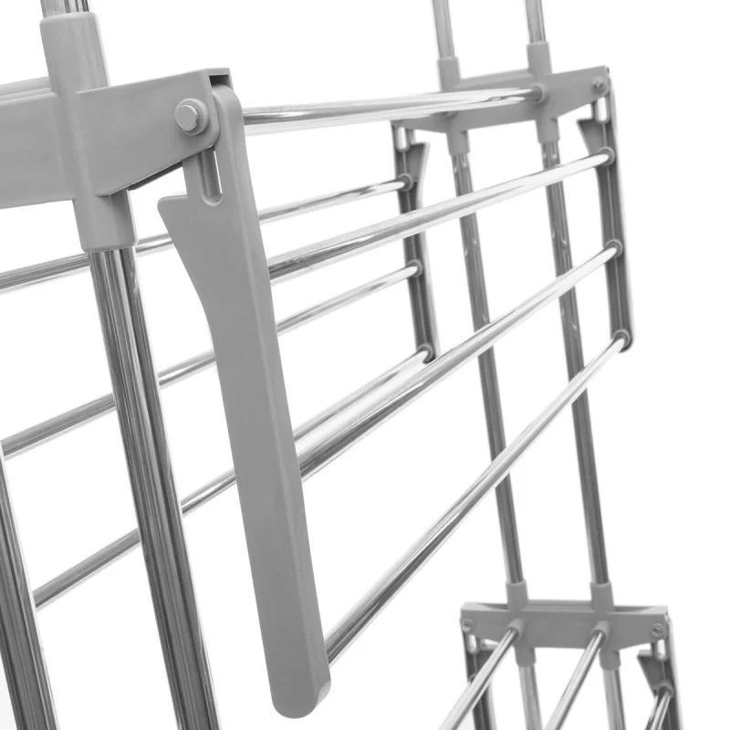 Folding Vertical Clothes Dryer with Wheels...