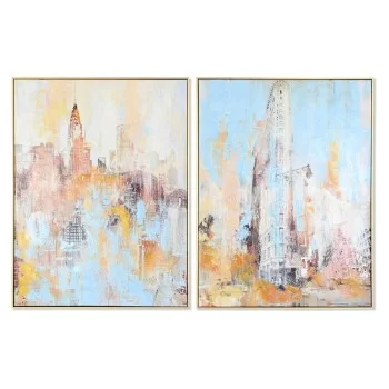 Painting DKD Home Decor 60 x 3,5 x 80 cm City 60 x 3 x 80...