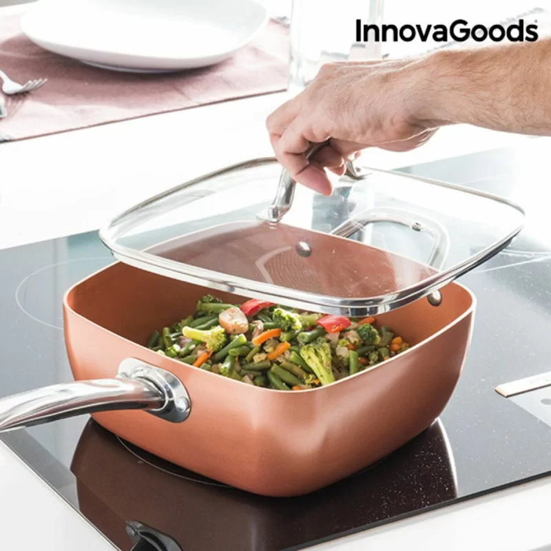 All-Purpose Copper Pan Set 5 in 1 InnovaGoods...