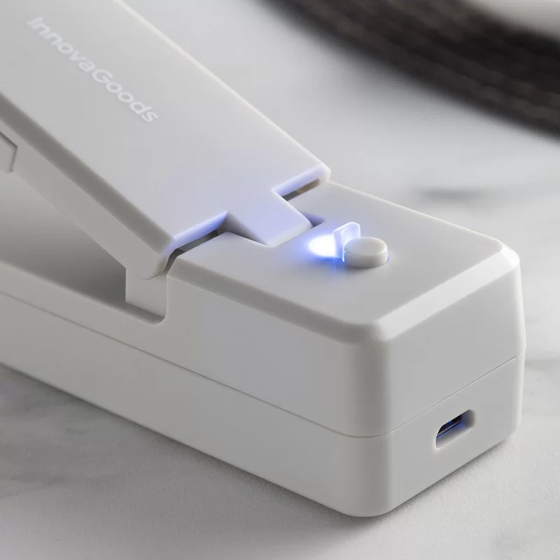 Rechargeable Magnetic Bag Sealer with Cutter...