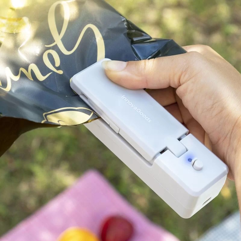 Rechargeable Magnetic Bag Sealer with Cutter...