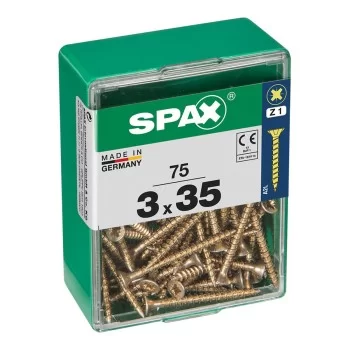 Box of screws SPAX Yellox Wood Flat head 75 Pieces (3 x... 2