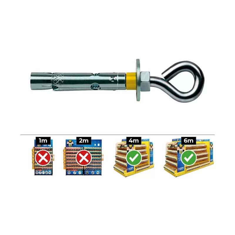 Box of screws CELO Ø 8 X 45 MM 100 Units...